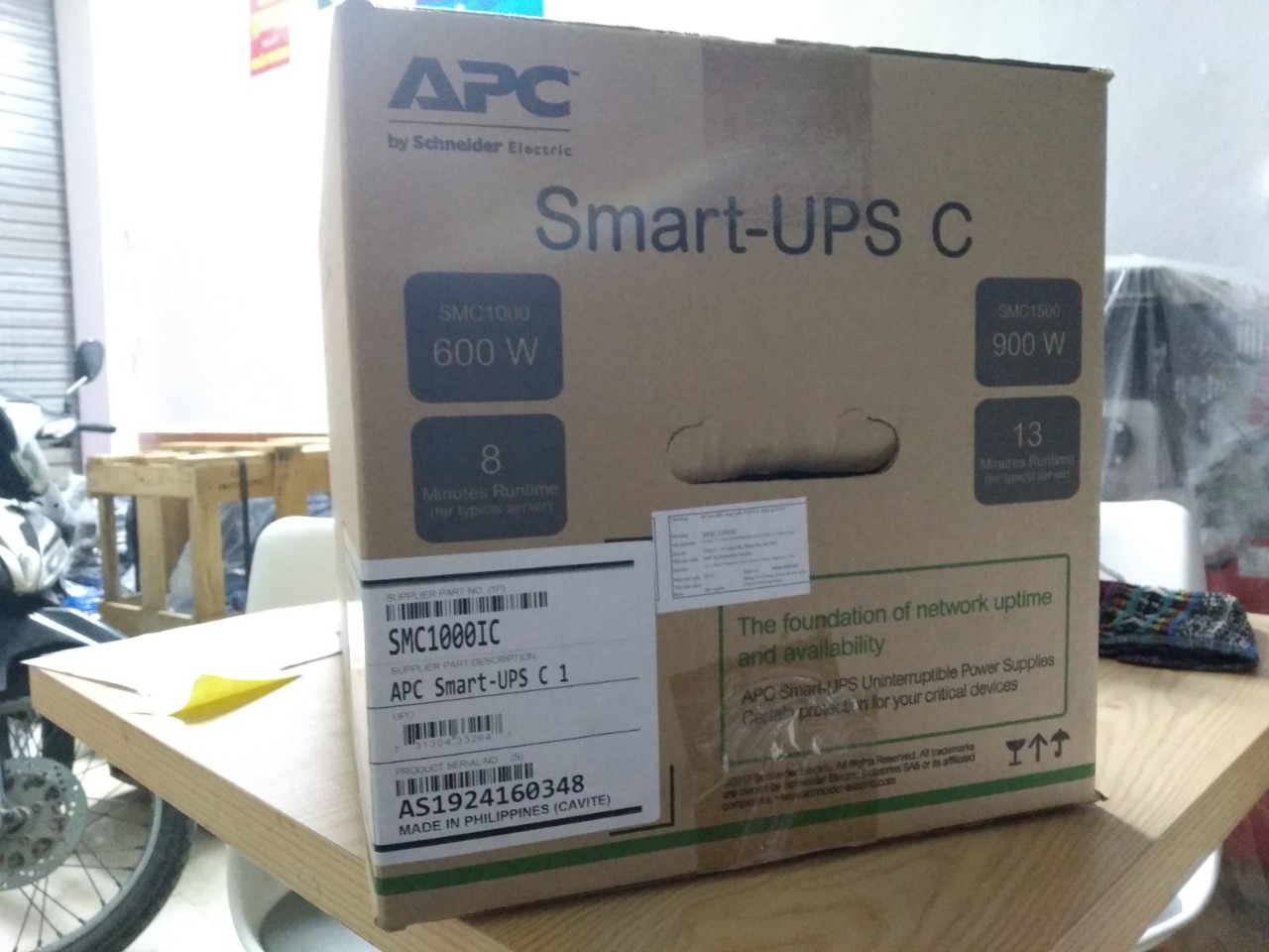 Bộ lưu điện APC SMC1000IC