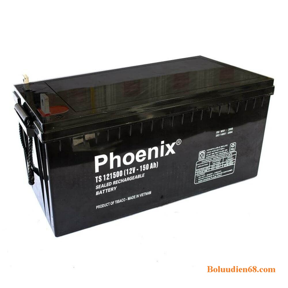 Ắc quy Phoenix 12V-150Ah, TS121500