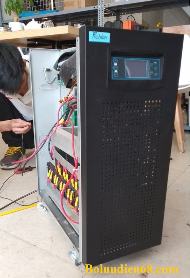 Bảo dưỡng thay ắc quy UPS Protitan 6KVA